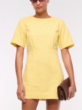 NWT Abercrombie linen dress